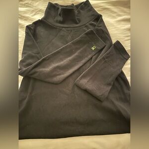 Dudley Stephens Black Fleece Top